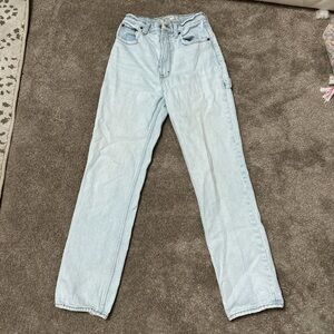 Abercrombie & Fitch Blue Straight Leg Jeans Classic Style